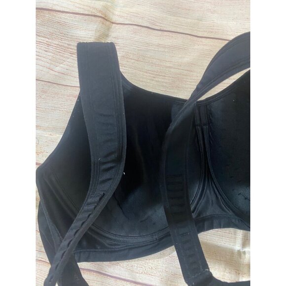 Livi Active Women's Black Moulded Underwire Full Coverage Sports Bra - 44DDD - Picture 13 of 13